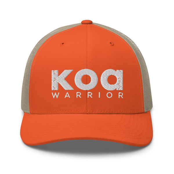 Koa Warrior Trucker Cap